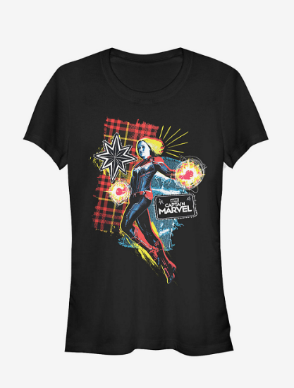 captain marvel grunge outfit
